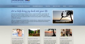 Seaside Screenshot 1 – Home Page
